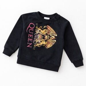 Queen Band Graphic Baby Sweatshirt – Size 18M – Black